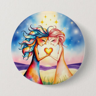 Schattigee Besties Button