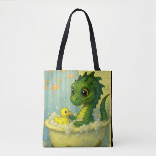 Schattigee Big Eye baby zee Slang Bubble Bath Fant Draagtas