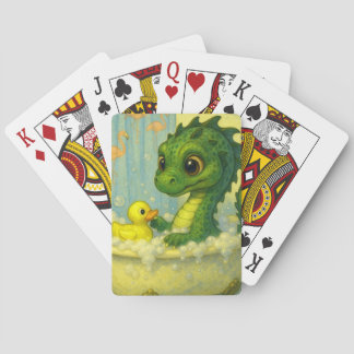 Schattigee Big Eye baby zee Slang Bubble Bath Fant Pokerkaarten