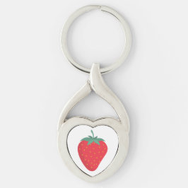 Schattigee Big Strawberry Sleutelhanger