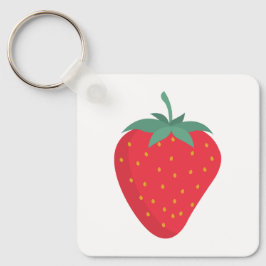 Schattigee Big Strawberry Sleutelhanger
