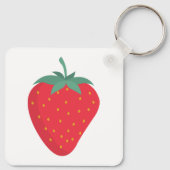Schattigee Big Strawberry Sleutelhanger (Achterkant)