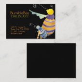 Schattigee bijenvolken visitekaartje (Voorkant / Achterkant)