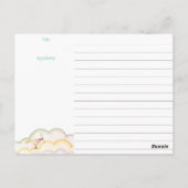 Schattigee Bird Whisk Koken Recept Kaart (Achterkant)