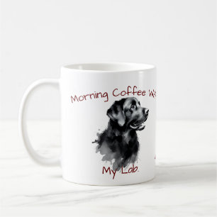 Schattigee Black Morning Coffee met My LAB.PERSONA Koffiemok