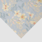 Schattigee Blauwe Daisy floral decoupage Tissuepapier (Detail)