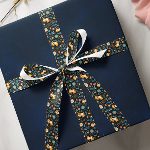 Schattigee Blauwe Puppy Flowers Lint