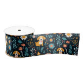Schattigee Blauwe Puppy Flowers Lint (Spoel)