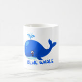 Schattigee blauwe vinvis mok (Center)