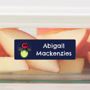 Schattigee bliksembug Firefly cartoon gepersonalis Labels