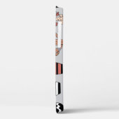 Schattigee bloeiende cactussen: handgetekend patro Case-Mate iPhone case (Achterkant / Links)