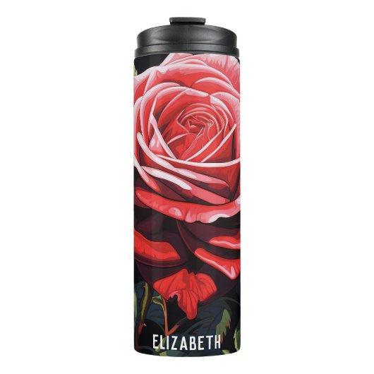 Schattigee Bloem Kinder Theepot Thermosbeker (Voorkant)