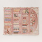 Schattigee bloemen boek liefhebber puzzel legpuzzel (Horizontaal)