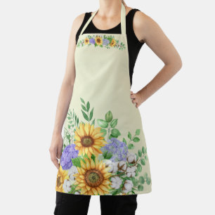 Schattigee Bloemen Vrouwen Medium All Over Print S Schort
