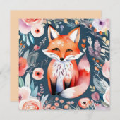 Schattigee bloemenvos (Voorkant / Achterkant)