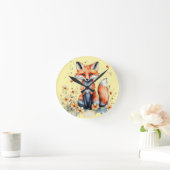 Schattigee bloemenvos ronde klok (Huis)