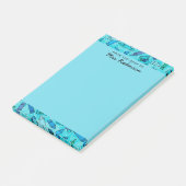 Schattigee Blue Crayons Teacher Van het Bureau van Post-it® Notes (Schuin)