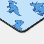 Schattigee Blue Dinosaur Desk Mat (Hoek)
