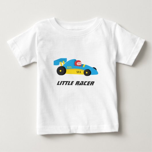 Schattigee Blue Race Car voor The Little Racer (Voorkant)