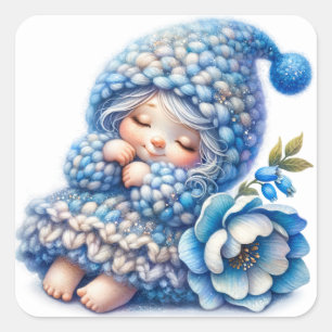 Schattigee Bluebell Fairy Stickers