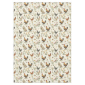 Schattigee boerenkippen tafelkleed (Voorkant)