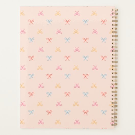 Schattigee bogen planner (Achterkant)