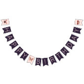 Schattigee Boho Butterfly Happy Birthday Banner (Alle)