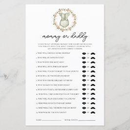 Schattigee Boho kleding mama of papa Baby shower s