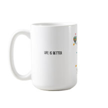 Schattigee Boho Kleurrijke Bloemenkat