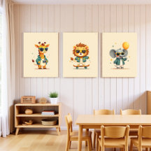 Schattigee Boho Safari Kinder Kamer Decor | Set va