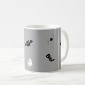 Schattigee Boo Ghost Coffee mok (Voorkant rechts)