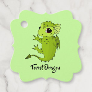 Schattigee Boogschutter Dragon ontwerp zodiac guns Bedankjes Labels