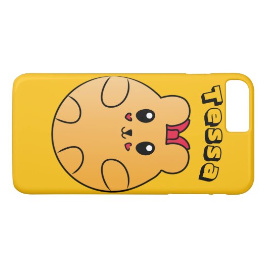 Schattigee boon Case-Mate iPhone case (Achterkant (Horizontaal))