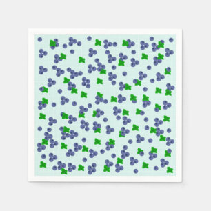 Schattigee Bosbessen Papieren servetten