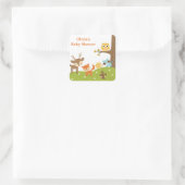 Schattigee bosrijke dierlijke Stickers (Tas)