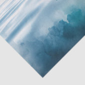 Schattigee Bottlenose Dolfijn Waterverf Decoupage Tissuepapier (Detail)