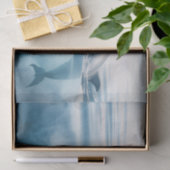 Schattigee Bottlenose Dolfijn Waterverf Decoupage Tissuepapier (Geschenk)