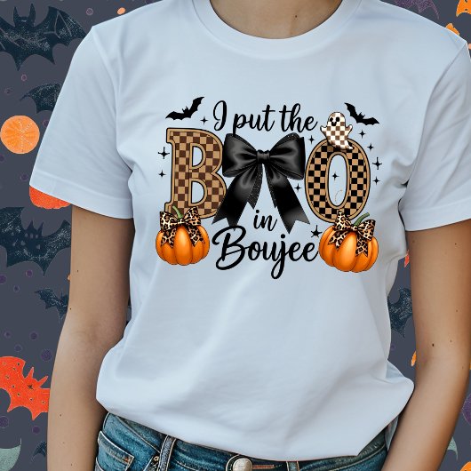 Schattigee Boujee Halloween Tshirt