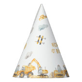 Schattigee bouwwagens feesthoedjes (Links)