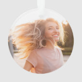 Schattigee Bow Signature Name Ornament (achterkant)