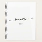 Schattigee Bow Signature Name Planner (Voorkant)