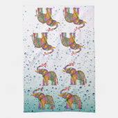 Schattigee Bubbels De Olifant Keuken Handdoek (Verticaal)