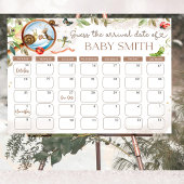 Schattigee Bug & Caterpillar Baby shower gokdatum Poster