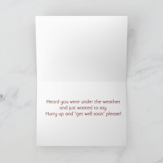 **SCHATTIGEE BULLDOG*** WIL DAT JE SNEL BETER WORD KAART (Binnen)