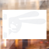 Schattigee Bunny Car Door Sticker – 3D Visual Viny (Vel 2)