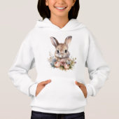 Schattigee Bunny Children's Pullover Hoodie (Voorkant)