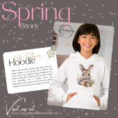 Schattigee Bunny Children's Pullover Hoodie