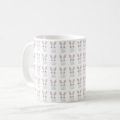 Schattigee Bunny Coffee Mok (Voorkant links)
