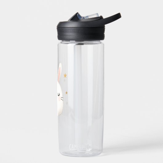 Schattigee Bunny Drinkware – Schattig Wit Konijn Waterfles (Links)