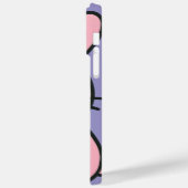 Schattigee Bunny Eten Druiven – Grappige Telefoonh Case-Mate iPhone Case (Achterkant / Links)